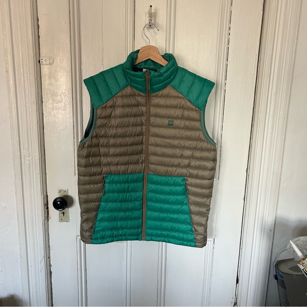MEC Teal and Black Puffer Vest